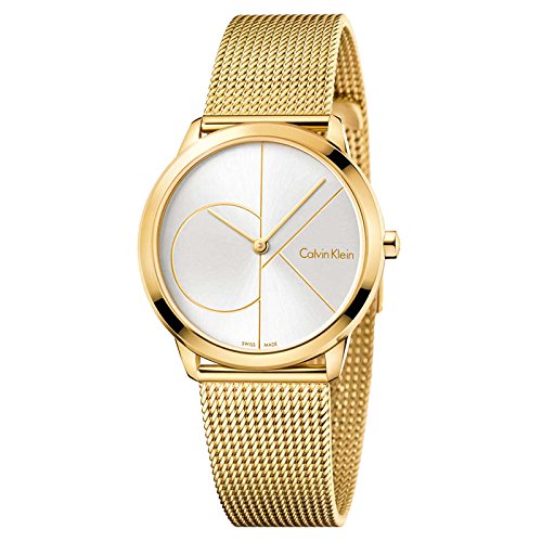 Preisvergleich Produktbild Calvin Klein Damen Analog Quarz Uhr mit Edelstahl Armband K3M22526