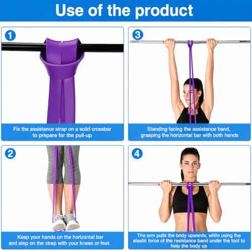 Image of Resistance Band for Workout | Resistance Band Set | Exercise Band & Stretching Bands for Exercise for Home Workouts | Gym Equipment for Home Workout | Ideal for Men & Women (Green 40-60 kg)