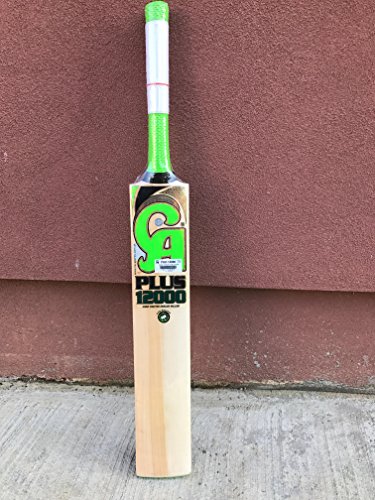 CA Plus 12000 English Willow Leather Ball Cricket Bat Size SH Short Handle