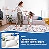 Odorless Premium Foam Baby Play Mat 50" x 50", Soft Microfiber Fabric Crawling Mat for Floor- Comfortable and Hypoallergenic, Non-Slip Cushioned Floor Playpen mat for Infants,Babies,Toddlers #5