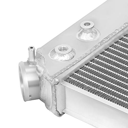 Dna Motoring Ra-S10V882-3 Aluminum 3-Row Racing Radiator,Metallic #TOP4