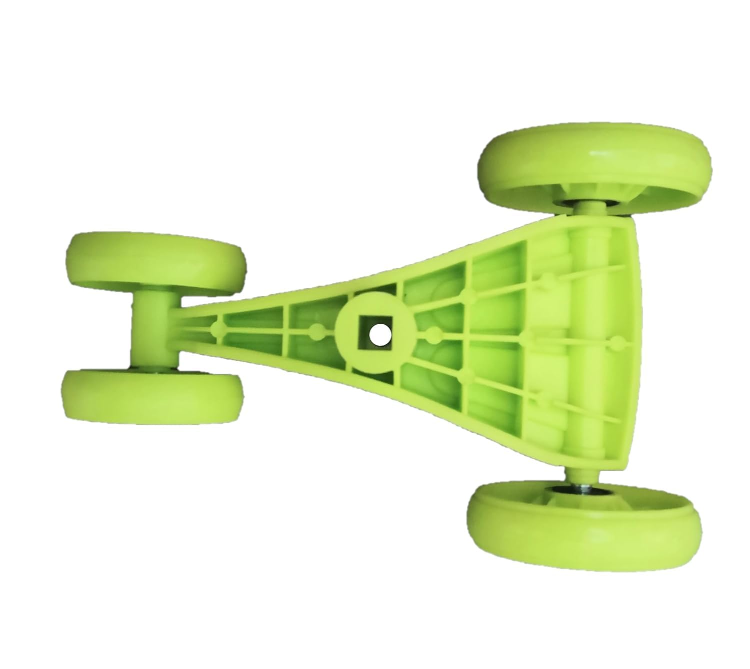 Magic-Swing Car Front Wheel Set, Green, Compatible with Magic Car