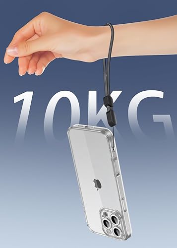 Miniatura 3 de ZXZone 10 cordones de muñeca, correa de mano de nailon de 8.8 pulgadas para llaves, teléfonos, cámaras DSLR, insignias de identificación y