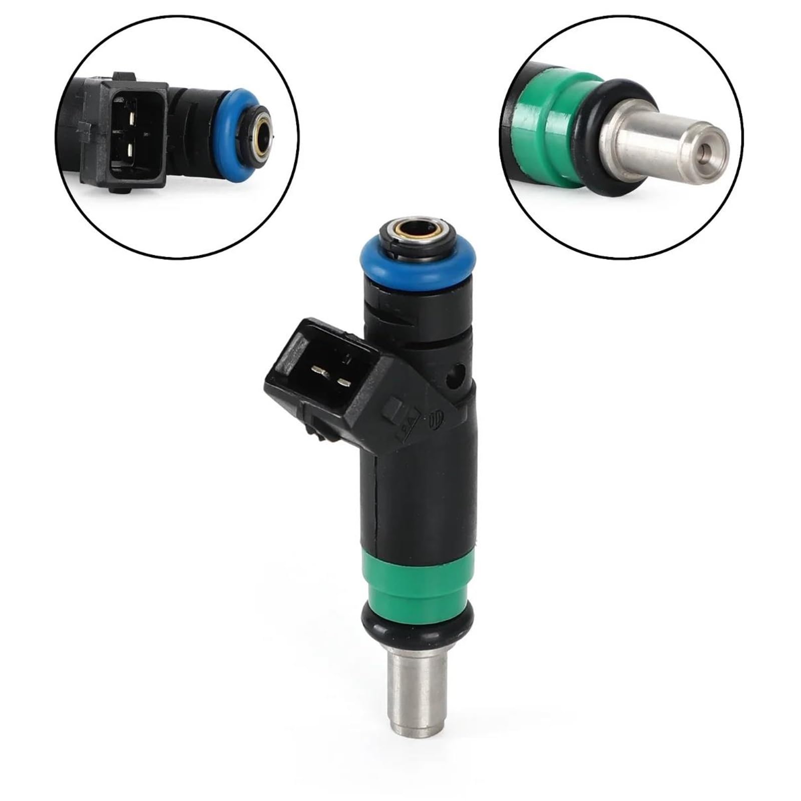 Inyector Combustible Coche 4 Uds 1429840 98MF-BB Para Ford Para Fiesta V 2001-2008 Para Fusion 2002-2012 1