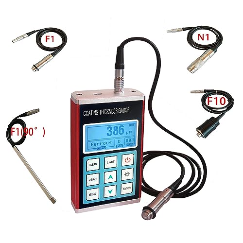 Medidor de Espesor de Revestimiento SUNNYSONG KCT300 con Sonda F1 para Base Ferrosa miniatura 5