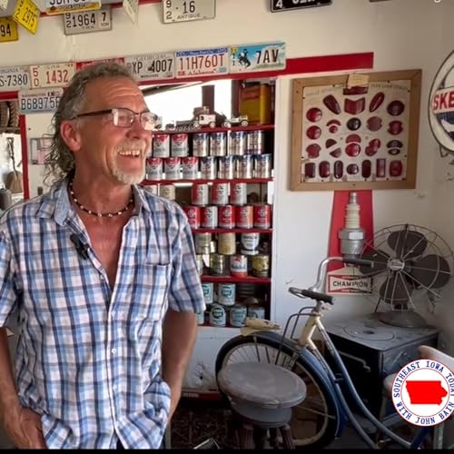 Brighton, Iowa&rsquo;s, Old Time Service Station Museum Podcast Por  arte de portada