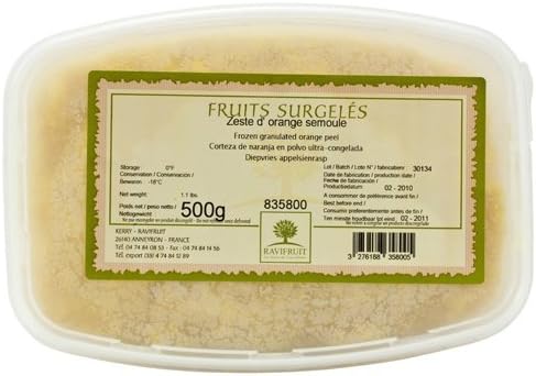 Orange Zest, Frozen - 1 tub - 1.1 lb