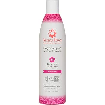 Aroma Paws Geranium Sage Shampoo, 13.5 oz