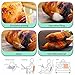 KIMISS 3D Hühnerbein Kissen Plüschtier, 20cm Simulation Lebensmittel Hühnerbein Plüschtier Chicken Wing Drumstick Fried Kissen Kissen Weicher Überwurf Kissen Home Decor (Wie Gezeigt)