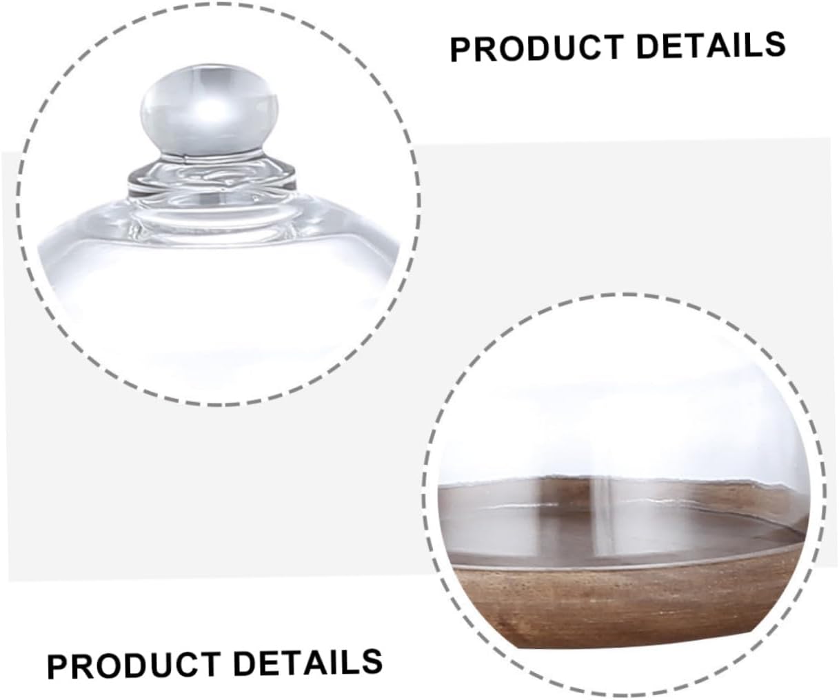 Ciieeo 3 Sets Solid Wood Glass Tray Baking Display Small Mini Cake Tray Fruit Dish Dessert Plate Snack Containers Snack Tray Breakfast Plate Food Containers Cake Plate Coffee Wooden