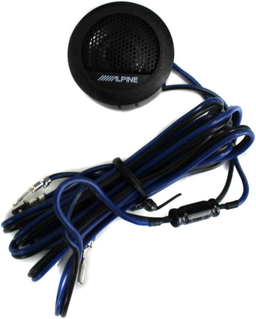 Kit 8 Casse Altoparlanti Anteriori e Posteriori per VW Tiguan dal 2007 al 2024, compatibile con Alpine SXE1750S + Set 4 Anelli e Cavi Adattatori