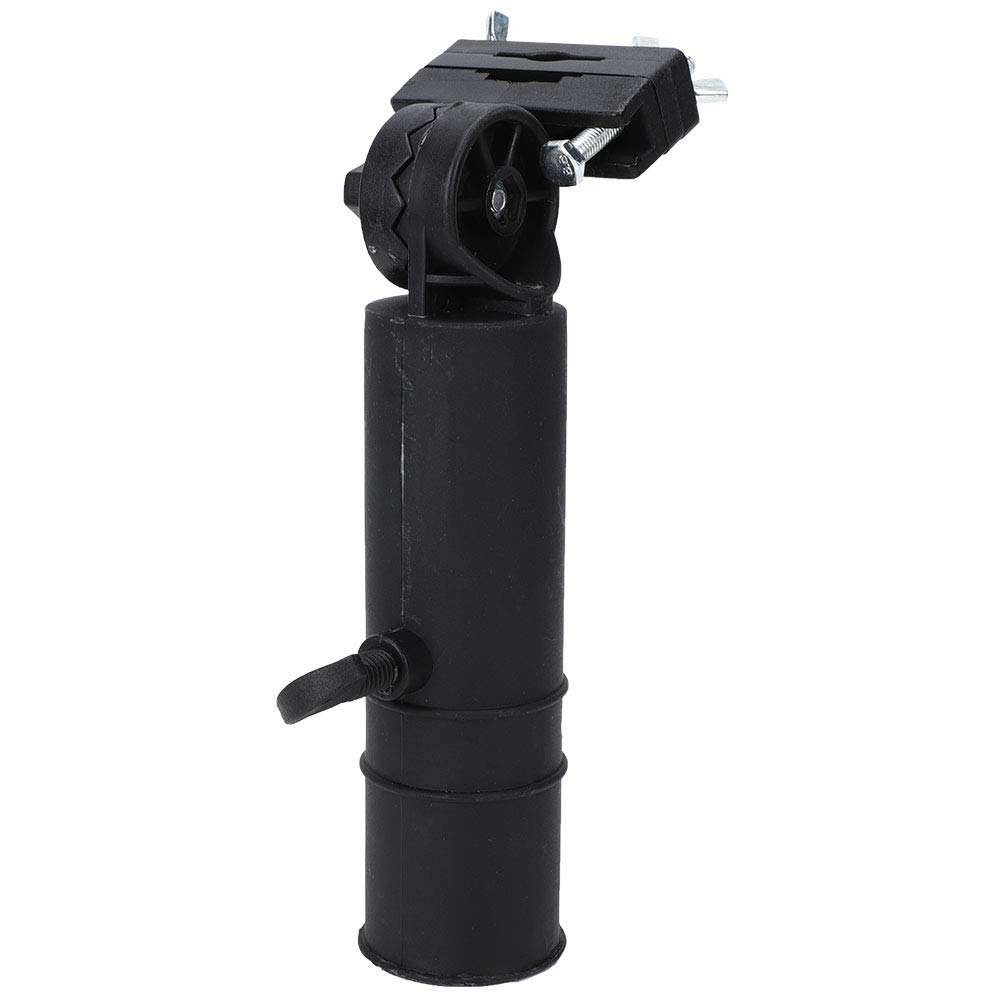 MechKit Universal Golf Cart Trolley Handle Multi Angle Adjustable Plastic Umbrella Holder Stand Black for Buggy Golf Cart or Fishing 48mm Diameter 250mm Length