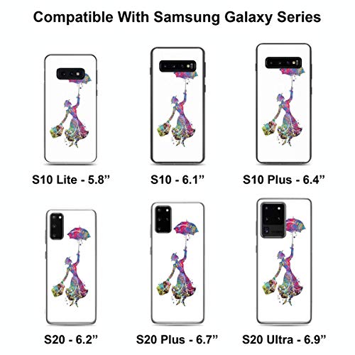 Phone Cover Case Compatible With Iphone Samsung Galaxy Mary Mini Poppins 7 6 8 Plus X Xs Xr 11 12 Pro Max Se 2020 S9 S10 S20 S21 Scratch Waterproof Accessories #TOP4