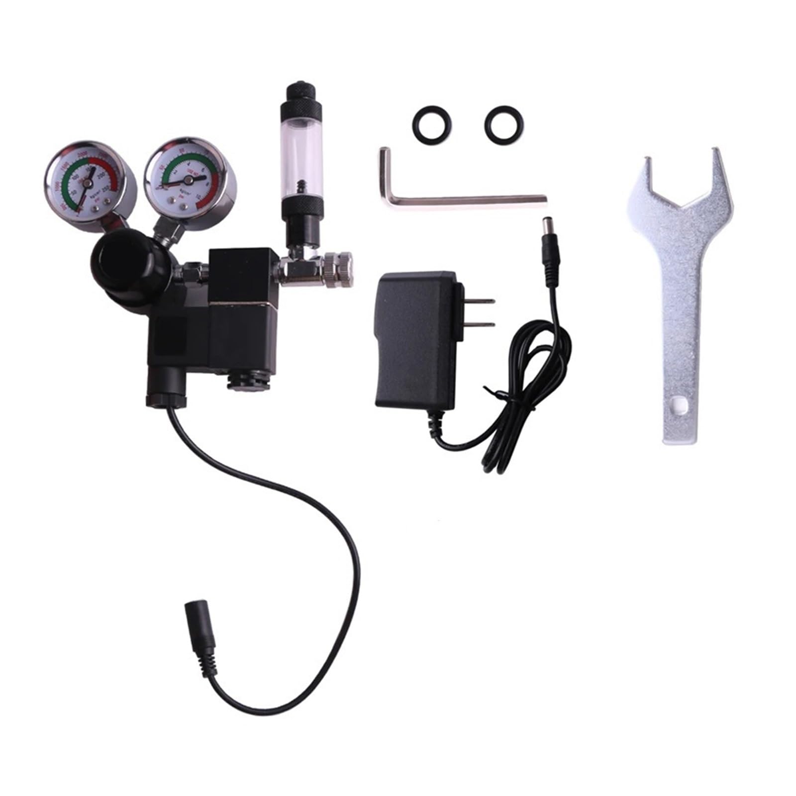 Single Stage Big Gauge Co2 Regulator Aquarium Accessories Fishbowl Cylinder Tank Bubble Counter Carbon Dioxide Reducer