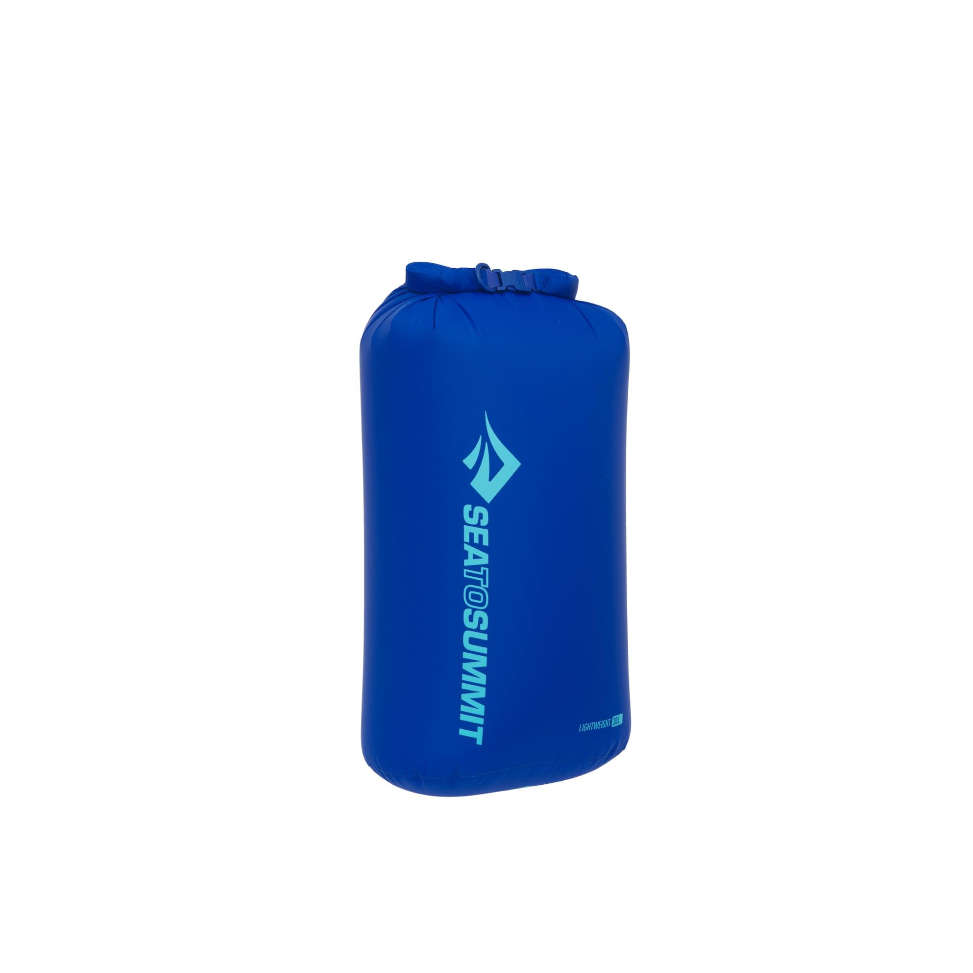SEA TO SUMMIT - Lightweight Dry Bag XL 20L - Waterproof Storage - Roll-Top Closure - Recycled Fabric - Base Lash Point & D-Ring - For Backpacking & Kayaking - 27.1 x 23.4 x 47.8cm - Surf Blue- 91g