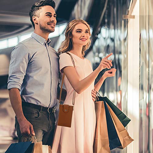 Bolsa transversal para celular ibasenice de couro PU transversal para celular Mini bolsa para celula