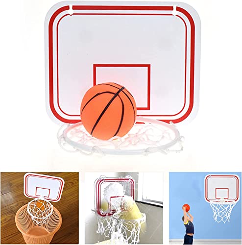Mini Basketball Hoop Set, Portable And Easy Store Indoor Basketball Hoop With Air Pump, Suction Cup, Clamp, Wall Mounted Basketball Stand, For Bedroom Living Room Door 23.3.27 #TOP6