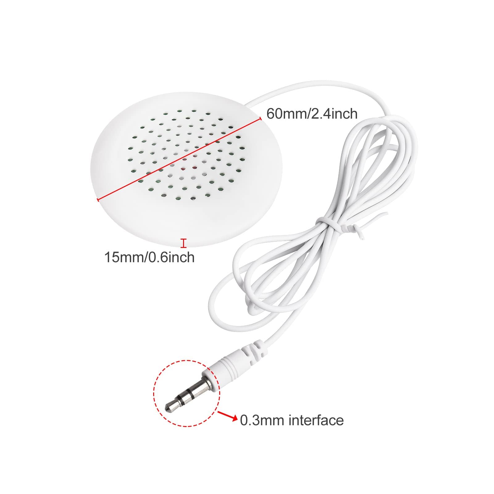 Altoparlante a Cuscino, Personale Portatile con Altoparlante Stereo HiFi, Mini Altoparlante da 3,5 mm per Addormentamento O Ipnosi, per MP3, MP4, Lettore CD, Telefono Cellulare e Altro