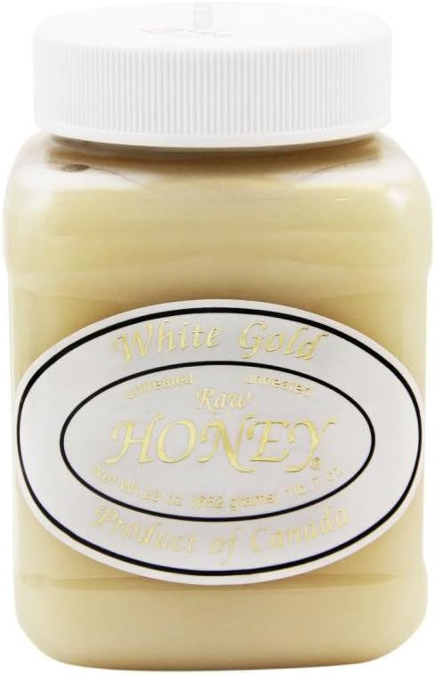 White Gold Raw Honey, 23 Ounce