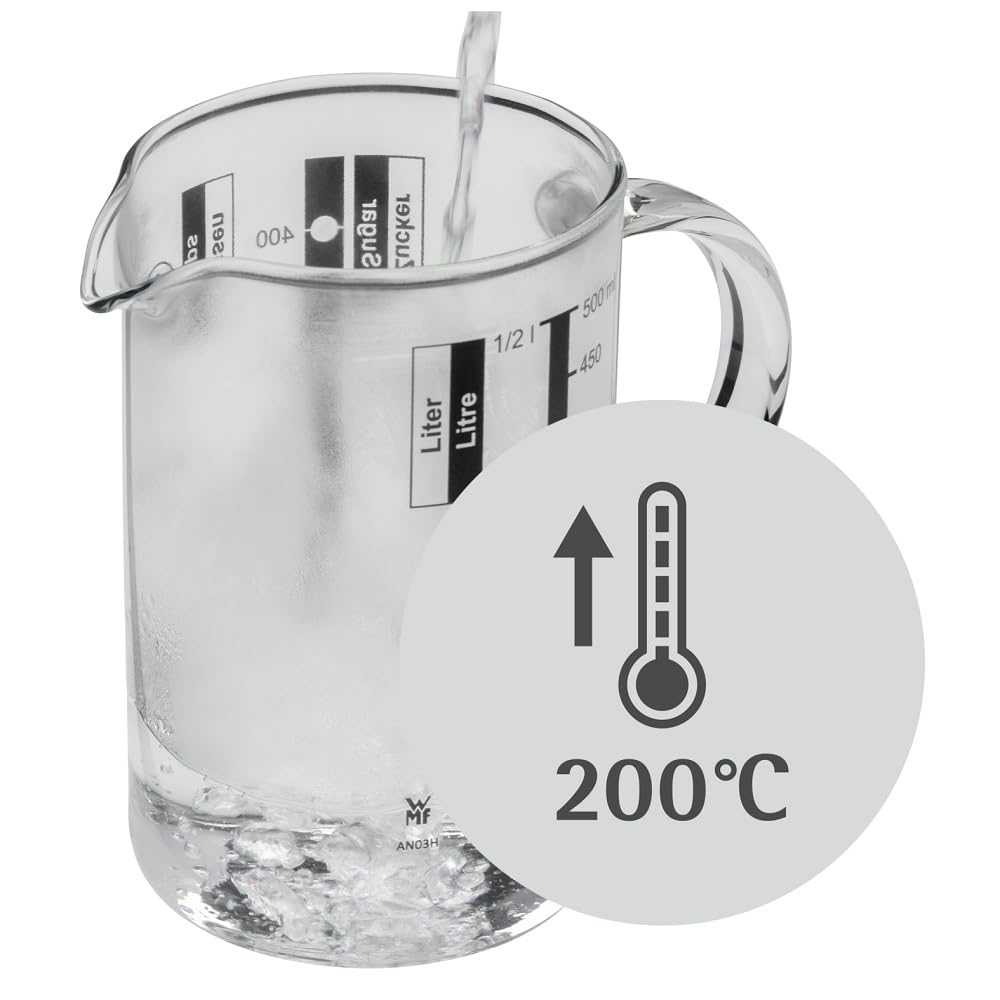 Misurino WMF In Vetro Da 1 Litro - Con Scala Per Cucina E Pasticceria - Foto 6