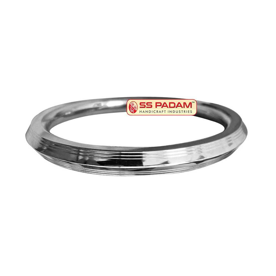 SS Padam Handicraft Industries Stainless Steel Bold Kada For Men (7.0 CM BOLD PLAIN) (B07J5NW671) Amazon Price History, Amazon Price Tracker