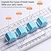 4-in-1 Multi-Function Paper Trimmer, Small Straight Slider Paper Cutter with Different Edges