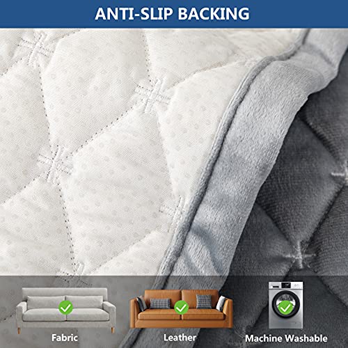 Eismodra 43 X 82 Inches Seat Cover And 28 X 28 Inches Armrest Cover #TOP7