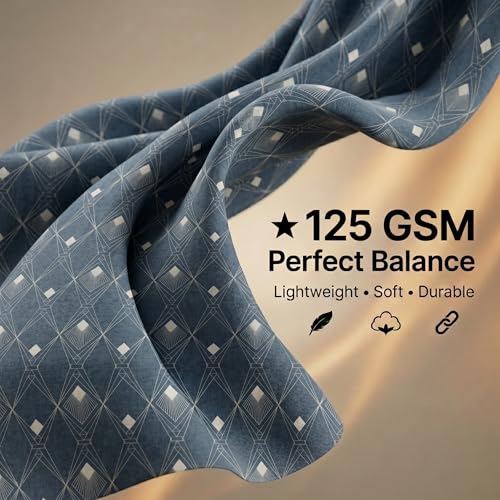 Image of Mafatlal 125 GSM Merino Single Size Bedsheet with Pillow Cover | 90 x 60 Inches | Soft, Breathable & Lightweight | Grey