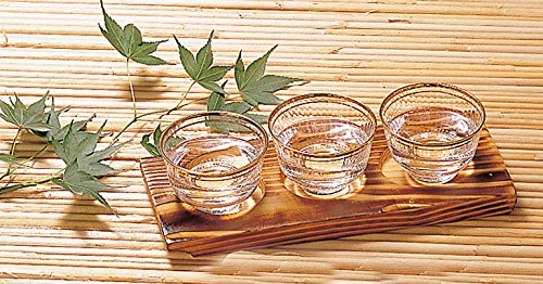 【4枚セット】ヤマコー 利き酒トレイ 白木 3穴 飲み比べ 木製 ※トレイのみ 利き酒トレイ（白木） – YOUBI.shop【用美公式オンライン】