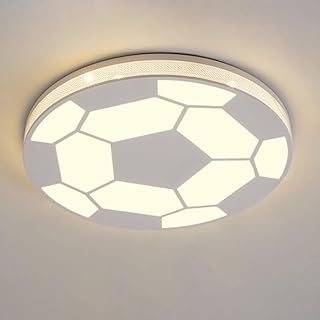 Soccer Flush Mount Ceiling Light Sports Theme Flushmount LED Ceiling Lam...