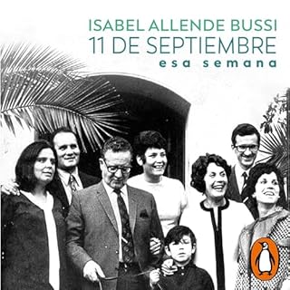 11 de septiembre Audiolibro Por Isabel Allende Bussi arte de portada
