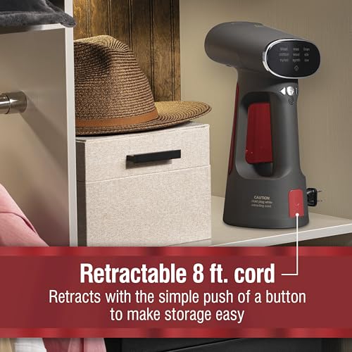 CHI Deluxe Digital 3-in-1 Handheld Garment Steamer & Steam Iron for Clothes - image 4