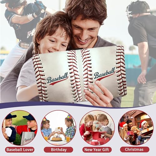 Classeur de cartes de baseball avec pochettes étanches et fermeture éclair - 7