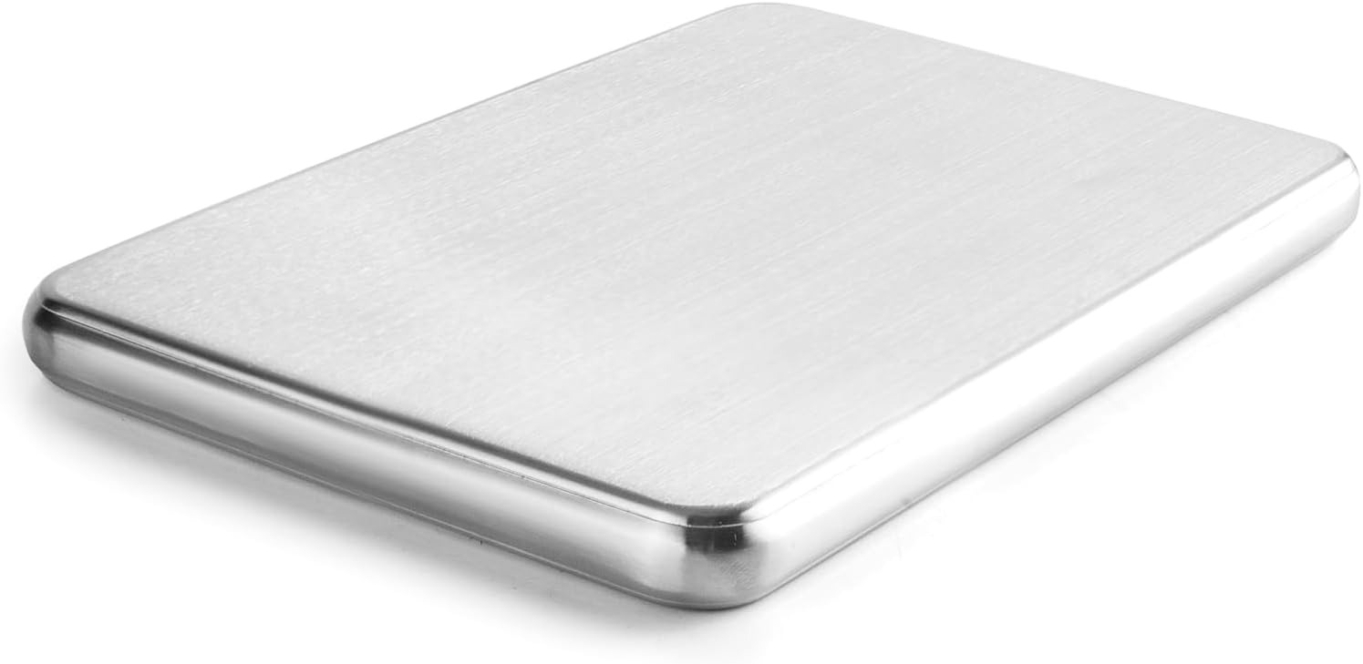 IBILI - Rectangular Cooler Plate, Stainless Steel, 17.5 x 11.7 cm