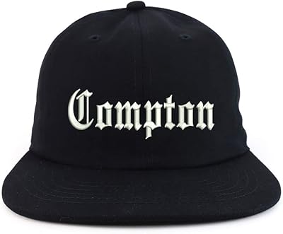 Trendy Apparel Shop Compton City Old English Low Profile Snapback Cap