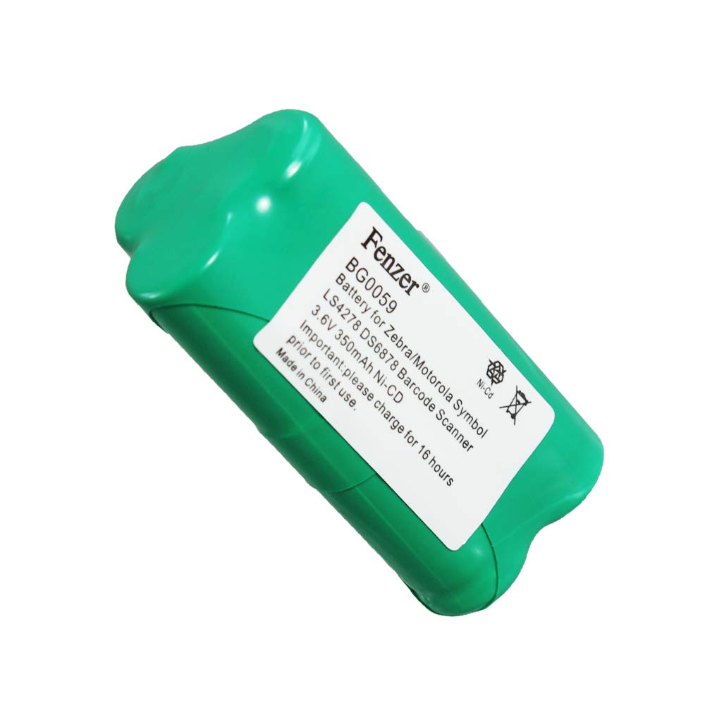 Amazon.com: Fenzer Ni-CD Battery 3.6V for Zebra/Motorola Symbol