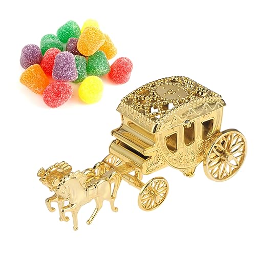 AOKWAWALIY Boîtes De Faveur De Mariage Dorées 13.50X6.00X4.00Cm Boîte À Bonbons Pour Cadeaux De Fêtes Événements Et Souvenirs Personnalisables