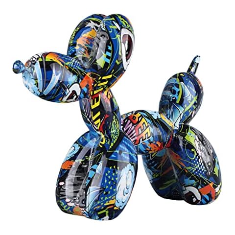 SHENGTIAN Escultura de perro con globo Cover