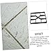 CIYODO Pavement Mold Set for Walkway Molds Reusable Cement Floor Molding Tool Sturdy Plastic Construction