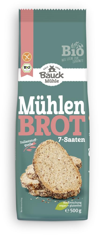 Bauck Ühlenbrot Glutenfrei Bio G, 6 X 500, M