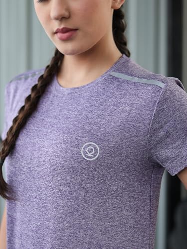 Image of CHKOKKO Gym Tshirt for Women Workout Dry Fit t Shirt Sports Tshirt Lightweight Round Neck Breathable Half Sleeve Activewear Running Yoga Tops for Woman