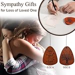 PRSTENLY 26 Chimes du vent commémoratif d'Inch pour la perte de l'amour, Chimes de vent cadeau de Sympathie pour la mort du père mère fils, fille, amis, sœur, deuil cadeau du souvenir en mémoire de l`amour