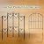 AMAGABELI GARDEN & HOME 5 Panels 27in(H)×9ft(L) Decorative Garden Fences and Borders for Dogs No Dig Rustproof Metal Fence Panels Garden Edging Animal Barrier Fencing for Flower Bed Yard Patio