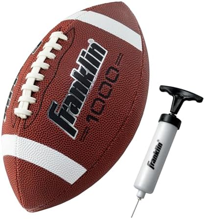 Franklin Sports Youth + Adult Footballs – Extra Gr…