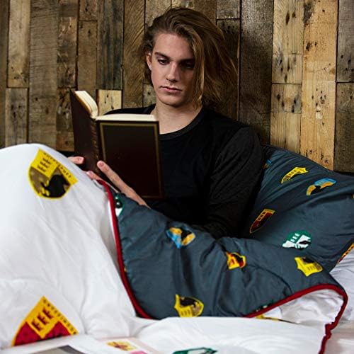 Rest Easy Double Coverless Duvet Bedding | Care Free Reversible Coverless Quilt & Pillowcase | Washable Duvet | Perfect For Travelling & Sleepovers, Harry Potter 10.5 tog