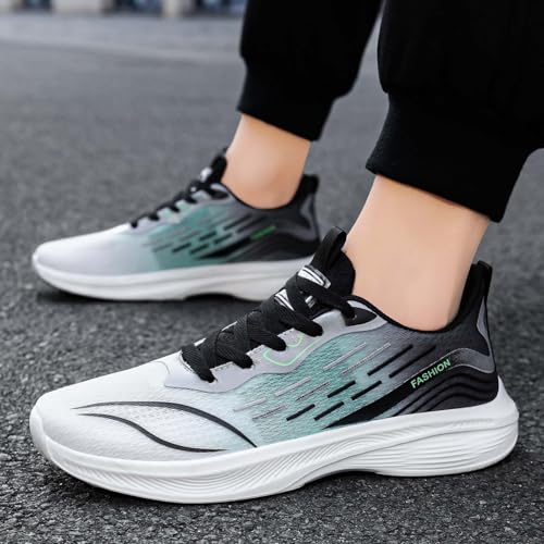 Chaussures de course baskets athlétiques légères pour la marche et sport décontracté à lacets