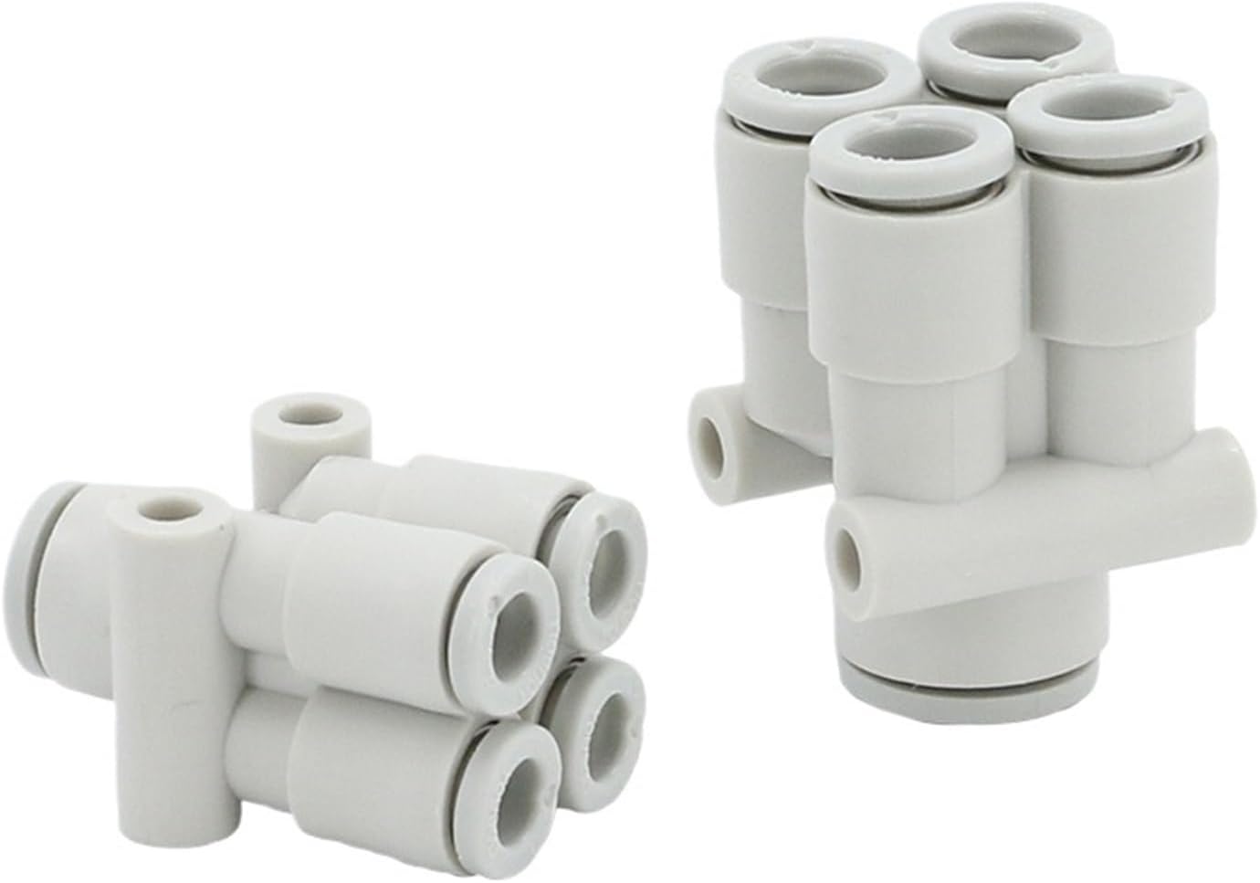 2PCS Quick Y-type reducer five-way KQ2UD06-08A pneumatic plastic quick plug 04-06A for(KQ2UD04-06A)