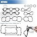 Sorello Engine Valve Cover Gasket Set Fit for Infiniti EX35 FX35 G35 JX35 M35 M35h Q50 Q70 QX60 for Nissan 350Z Altima Maxima Murano Pathfinder Quest for 3.6L V6 Engine - Replace MS97143 VS50770R
