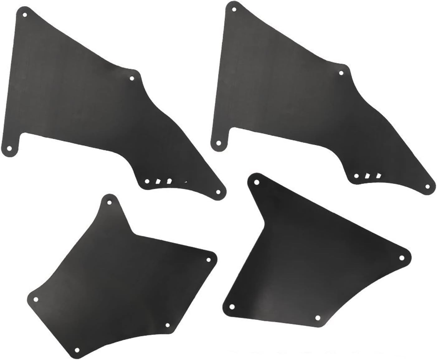 4 Guardabarros Delanteros Y Traseros Para Toyota Land Cruiser Prado J120 J150 2003-2016 – ABS Negro