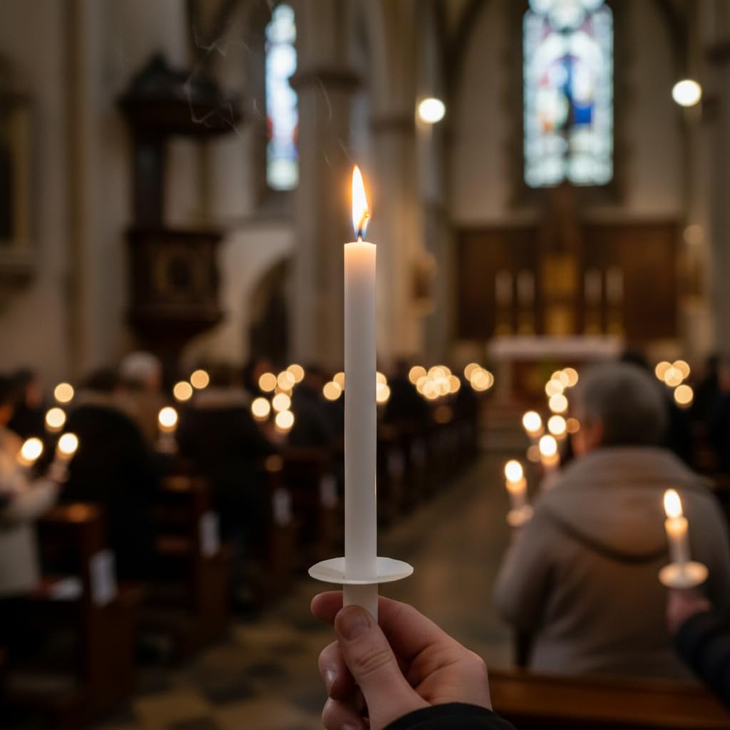 Cereria Di Giorgio - 10 Kg di Candele Votive - Circa 243 Pezzi - Diametro 1,6 cm Altezza 24 cm - Durata 5 ore